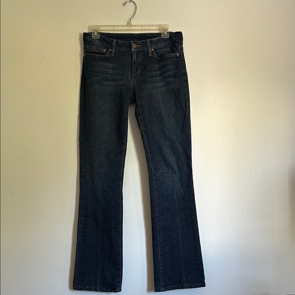 Vintage 00s Joe's Jeans Dark Blue Boot Cut Low Rise Jeans Starlet Fit Size 28 - Picture 1 of 7